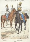 Почтовая карточка (открытка) «Австро-венгерские кирасиры. 1859 г.»